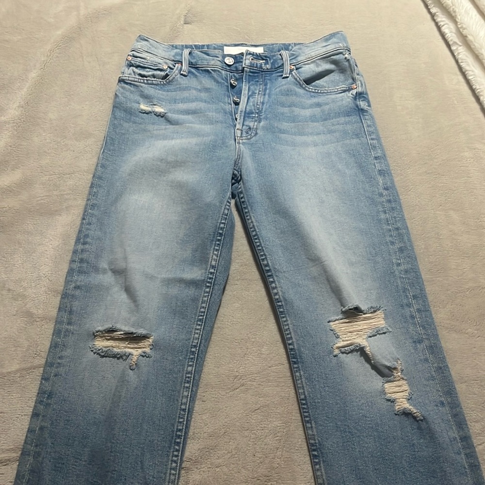 Mother denim, Tomcat, confession, never been worn, size 28, high waisted